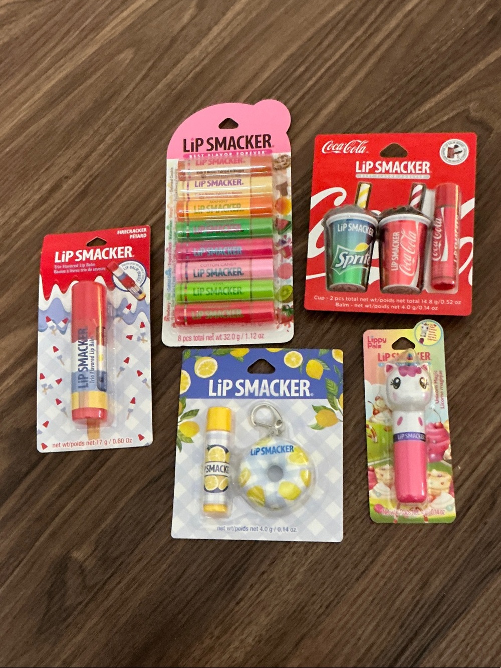 Lip Smacker Assorted Pink Lip Balm Collection